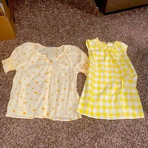 Yellow shirt bundle!